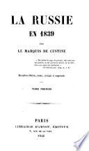 La Russie en 1839
