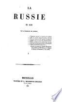 La Russie en 1839