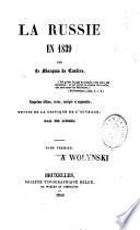 La Russie en 1839