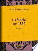 La Russie en 1839