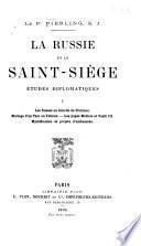 La Russie et le Saint-Siège: Les Russes au Concile de Florence. Mariage d'un Tsar au Vatican