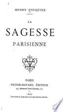 La sagesse parisienne