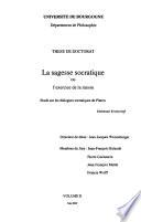 La sagesse socratique, ou, L'exercice de la raison