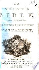 La Sainte Bible