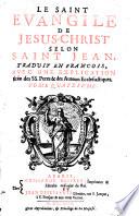 La Sainte Bible