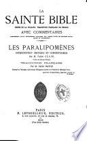 La Sainte Bible