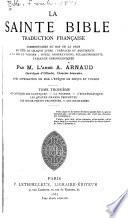 La Sainte Bible