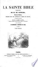 La Sainte Bible