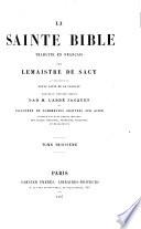 La Sainte Bible