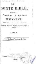 La Sainte Bible