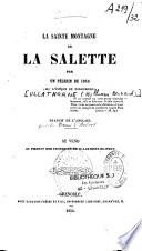 La sainte montagne de la Salette