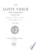 La sainte Vierge