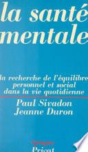 La santé mentale