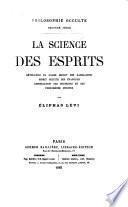 La science des esprits