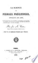 La science des pierres précieuses, appliquées aux arts