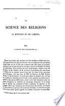 La science des religions sa méthode et ses limites