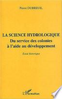 La science hydrologique