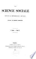 La Science sociale