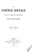 La Science sociale