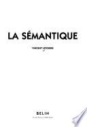 La sémantique