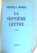 La septième lettre