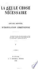 La Seule Chose Nécessaire
