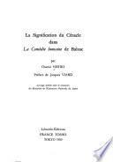 La signification du Cénacle dans La comédie humaine de Balzac