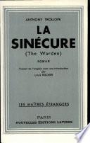LA SINECURE Par ANTHONY TROLLOPE