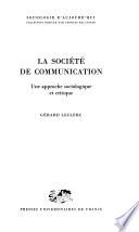 La société de communication