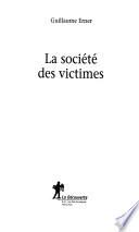La société des victimes