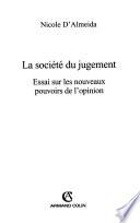 La société du jugement
