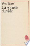 La Société du vide
