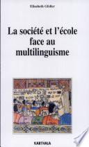 La société et l'école face au multilinguisme