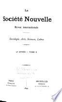 La Société nouvelle