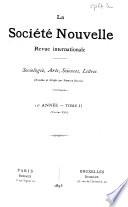 La Société nouvelle