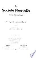 La Société nouvelle