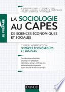 La sociologie au Capes de Sciences économiques et sociales