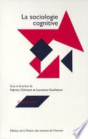 La sociologie cognitive