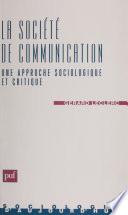 La Sociologie de communication