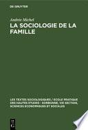 La sociologie de la famille