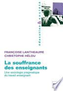 La souffrance des enseignants