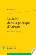La stásis dans la politique d'Aristote