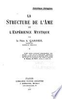 La structure de l'ame et l'ewperience mystique