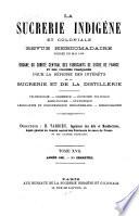 La Sucrerie indigène et coloniale