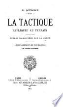 La tactique appliquée au terrain