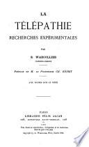 La télépathie, recherches expérimentales