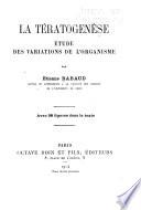 La tératogenèse