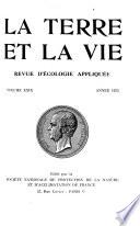 La Terre et la vie