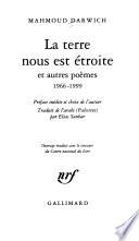 La terre nous est étroite