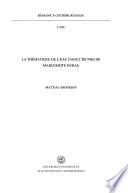 La thématique de l'eau dans l'œuvre de Marguerite Duras
